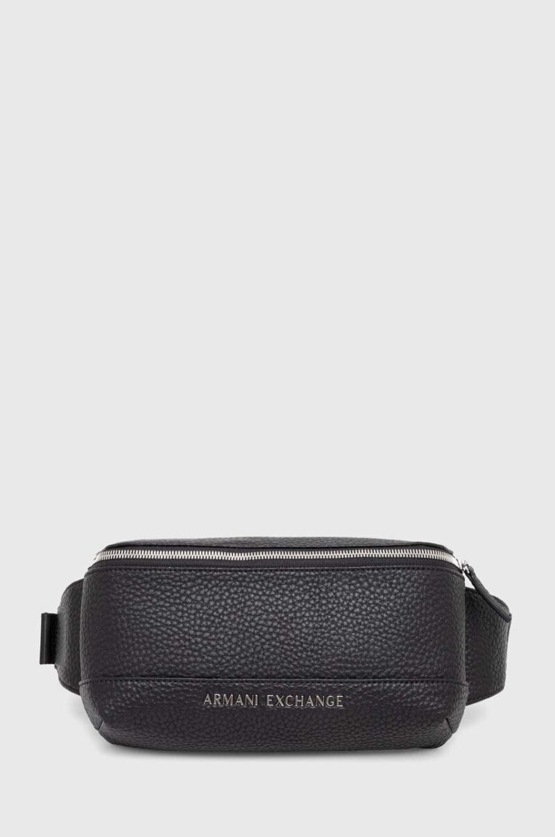 Armani Exchange borseta culoarea negru