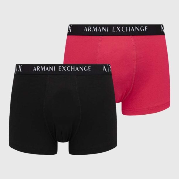 Armani Exchange boxeri 2-pack barbati