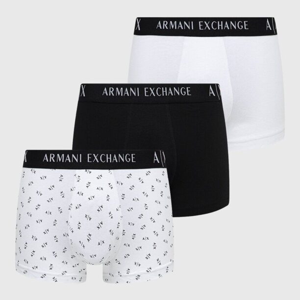 Armani Exchange boxeri 3-pack barbati