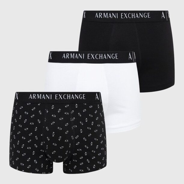 Armani Exchange boxeri 3-pack barbati