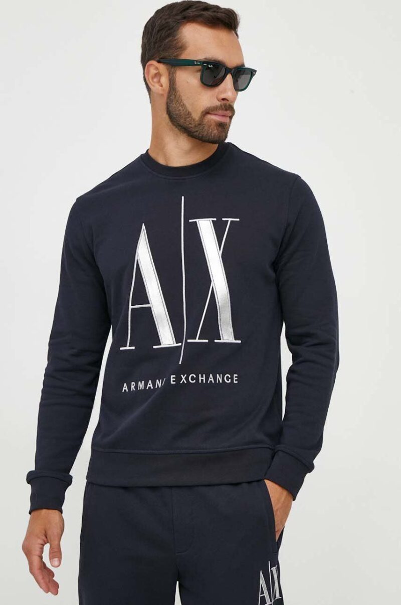 Armani Exchange hanorac de bumbac barbati