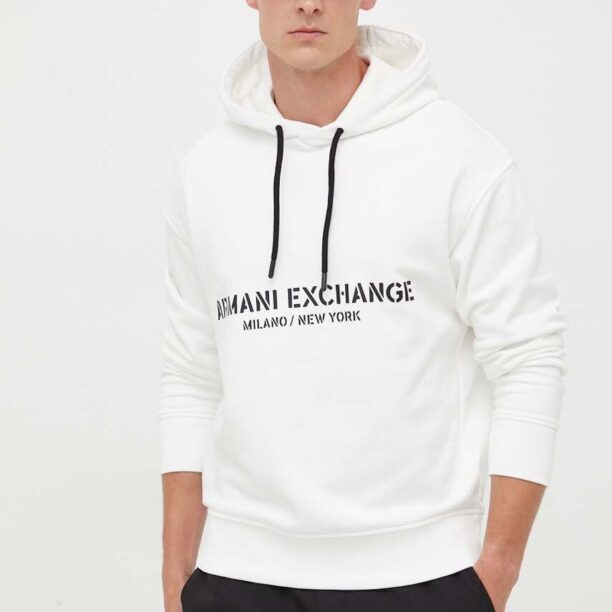 Armani Exchange hanorac de bumbac barbati