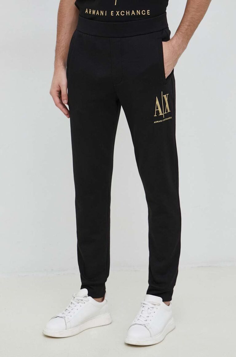 Armani Exchange pantaloni de trening din bumbac barbati