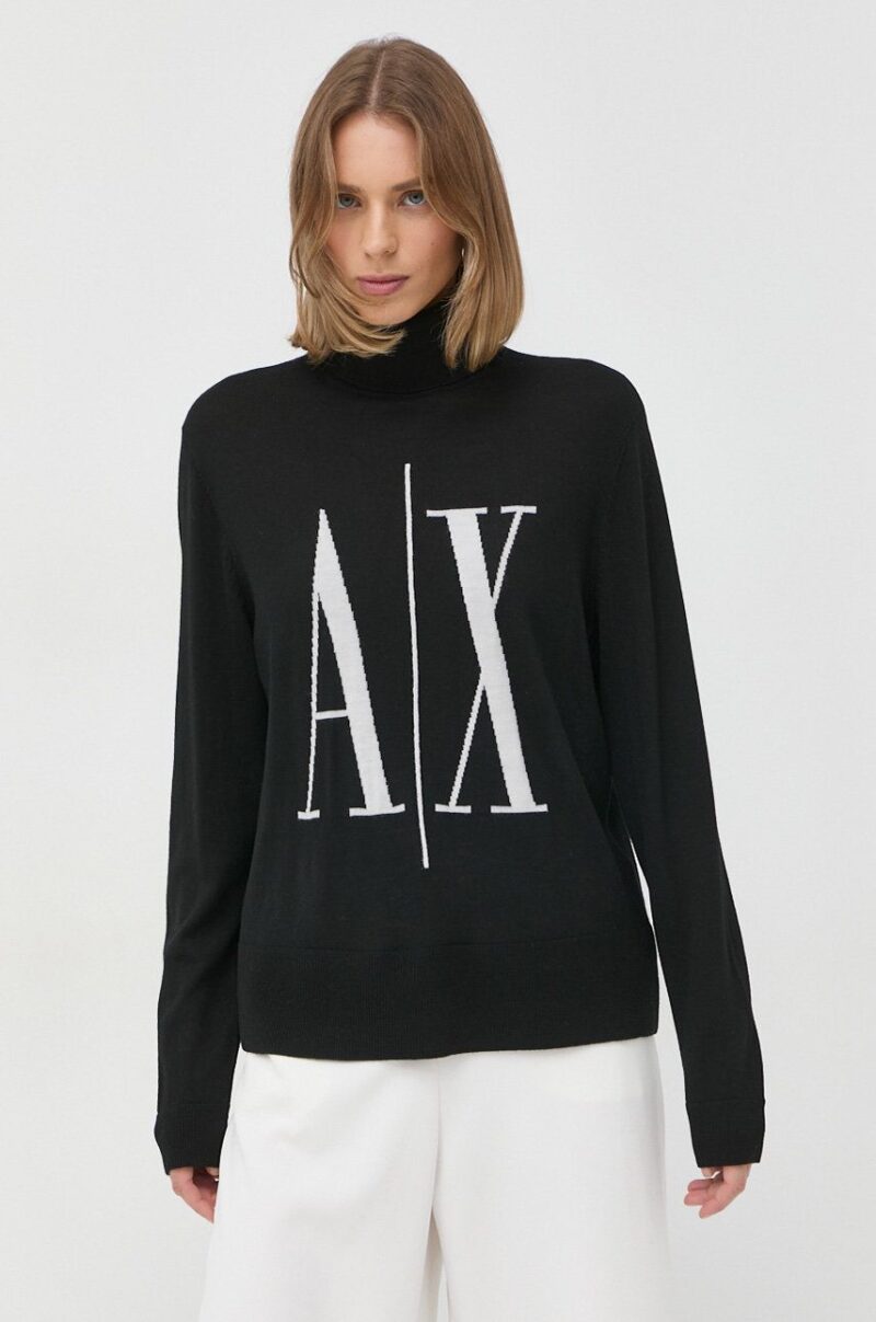 Armani Exchange pulover de lana femei