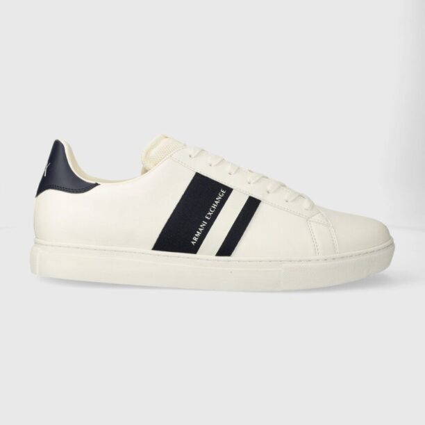 Armani Exchange sneakers culoarea alb