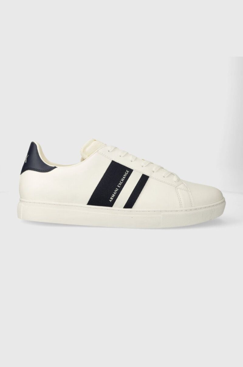 Armani Exchange sneakers culoarea alb