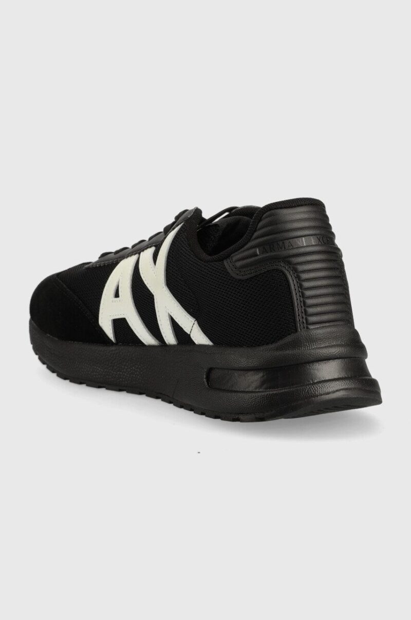 Armani Exchange sneakers culoarea negru preţ