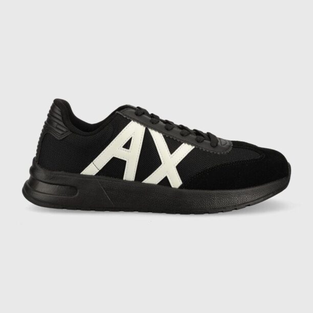 Armani Exchange sneakers culoarea negru