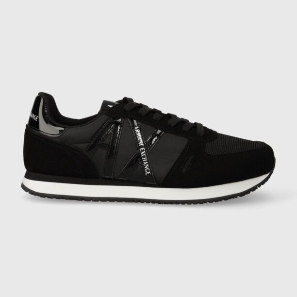 Armani Exchange sneakers culoarea negru