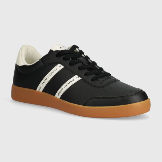 Armani Exchange sneakers culoarea negru