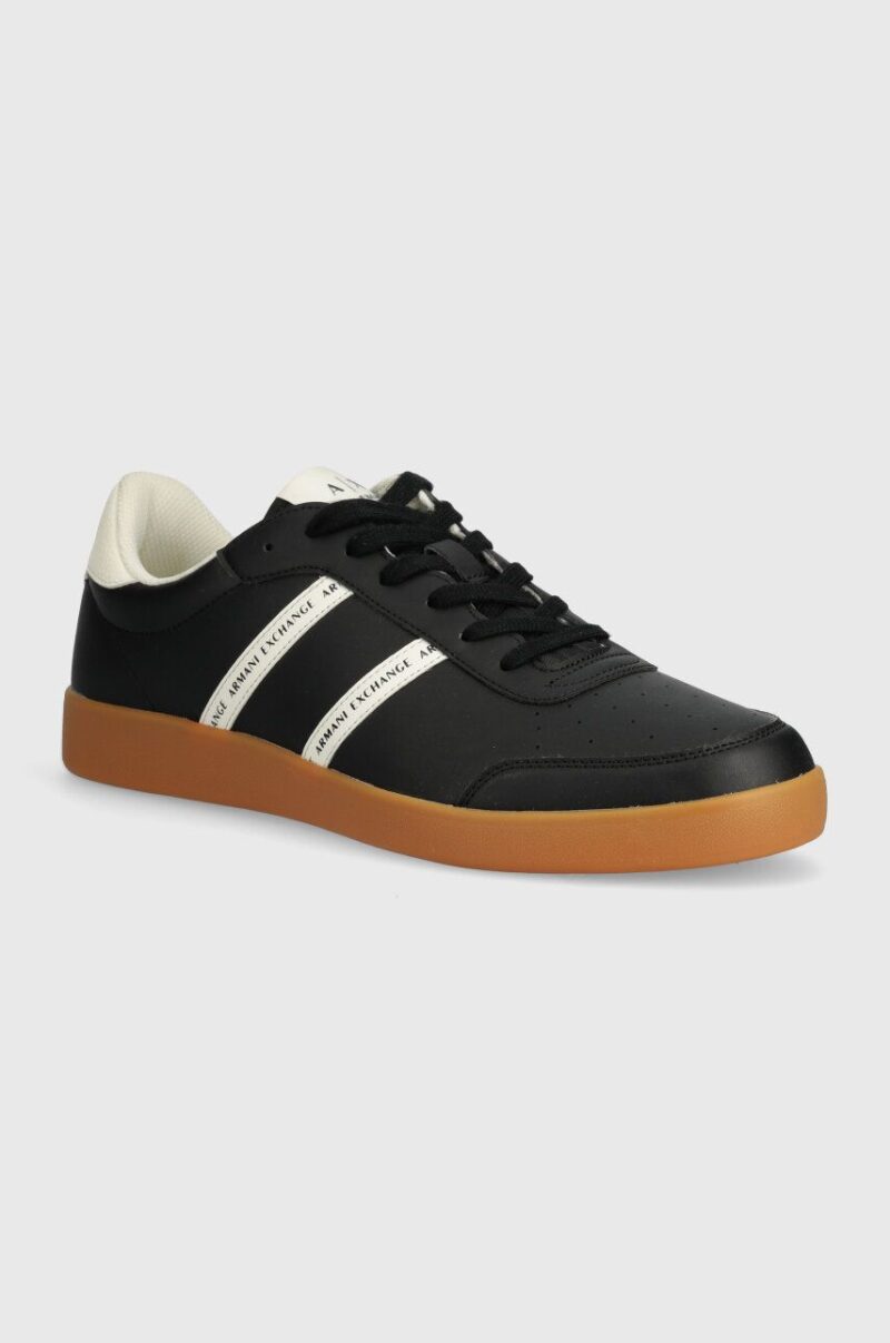 Armani Exchange sneakers culoarea negru