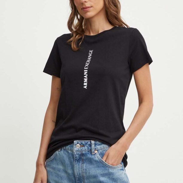 Armani Exchange tricou din bumbac femei