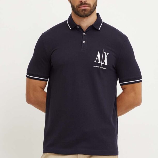 Armani Exchange tricou polo barbati