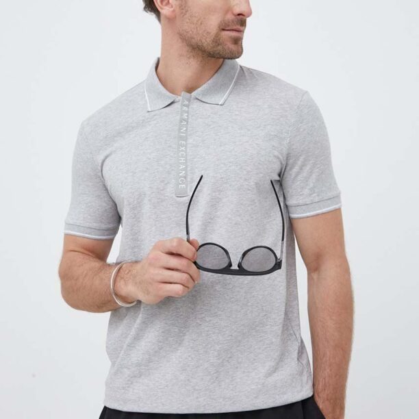 Armani Exchange tricou polo barbati