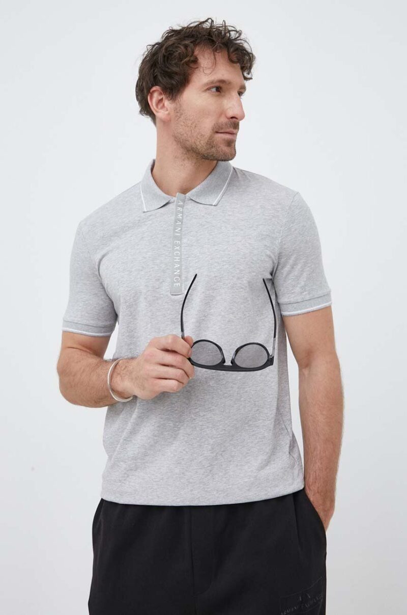 Armani Exchange tricou polo barbati