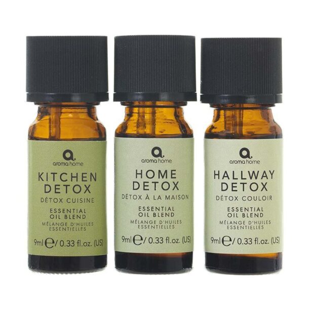 Aroma Home Home Detox Essential Oil Blends 3-pack