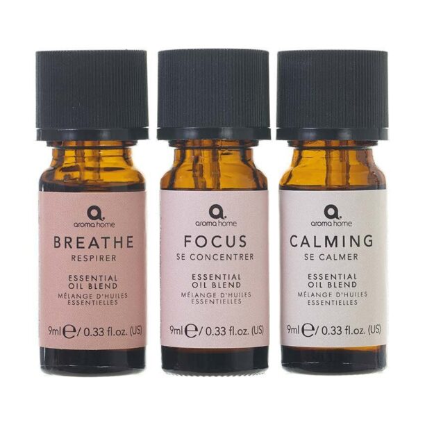 Aroma Home Mindfulness Essential Oil Blend 3-pack