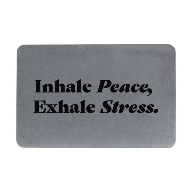 Artsy Doormats covoraș de baie Inhale Peace Exhale