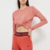 Asics longsleeve pentru alergare Nagino culoarea roz