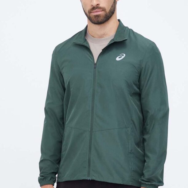 Asics windbreaker Core culoarea verde