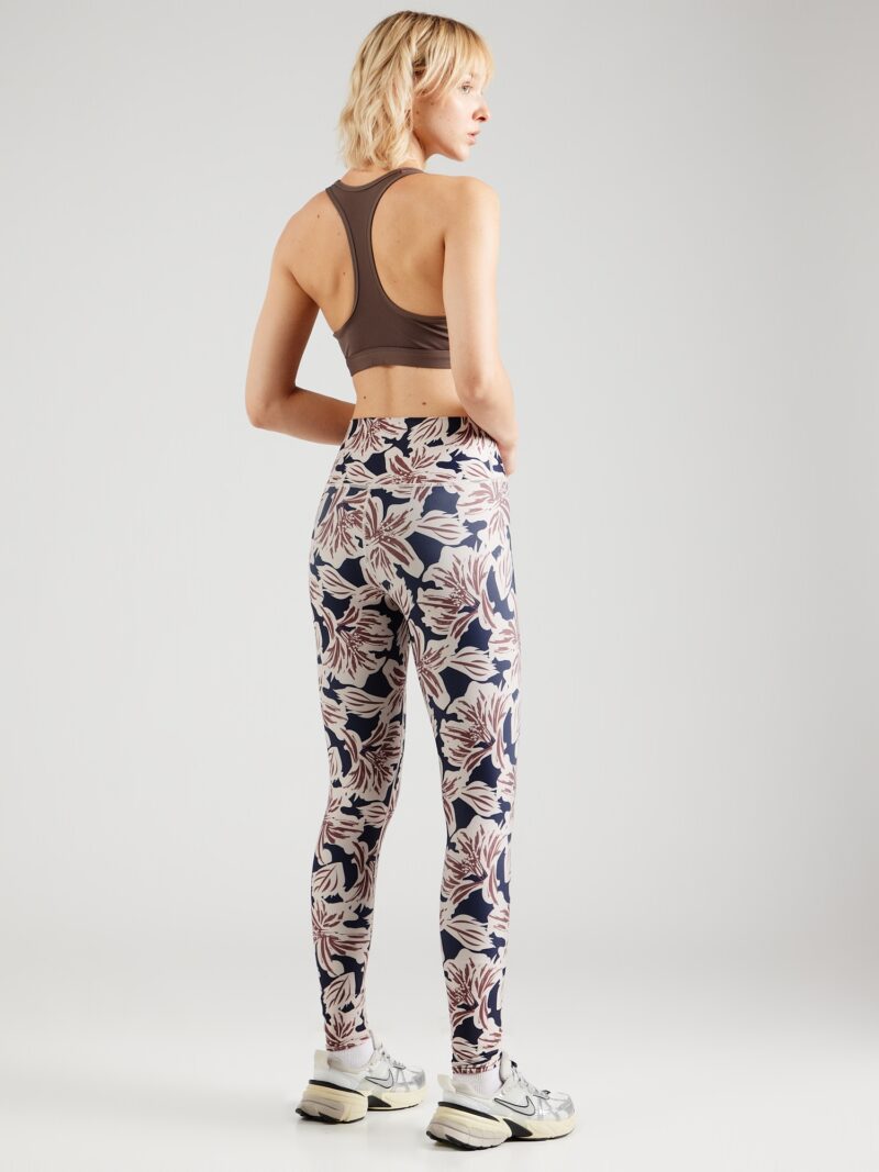 Athlecia Pantaloni sport 'Mist'  albastru marin / mov zmeură / alb natural preţ