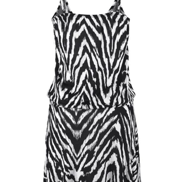 BEACH TIME Rochie de plaja  negru / alb