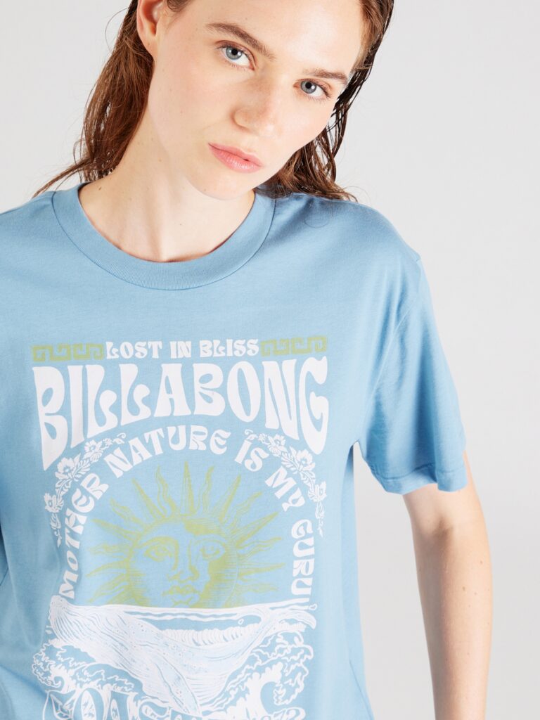 Preţ BILLABONG Tricou 'LOST IN BLISS'  albastru deschis / verde / alb