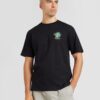 BILLABONG Tricou 'SURF SERVICE'  bej deschis / verde deschis / mov pastel / negru