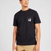 BILLABONG Tricou 'TROPPO PKT'  mov liliachiu / corai / negru / alb