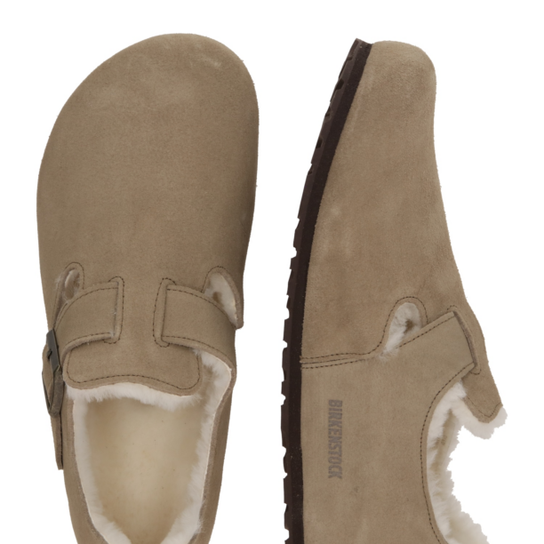 BIRKENSTOCK Papuci de casă 'London'  gri taupe