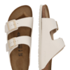 BIRKENSTOCK Saboți 'Arizona BF'  alb coajă de ou