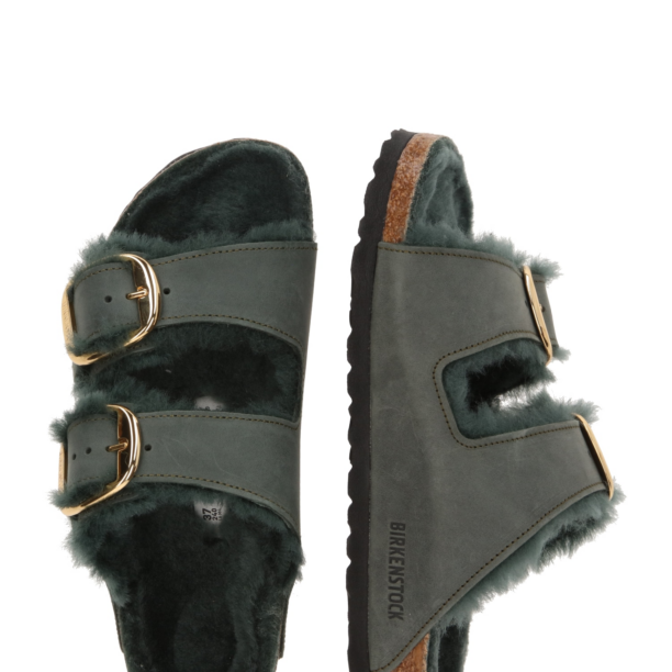 BIRKENSTOCK Saboți 'Arizona LEOI'  auriu / verde jad