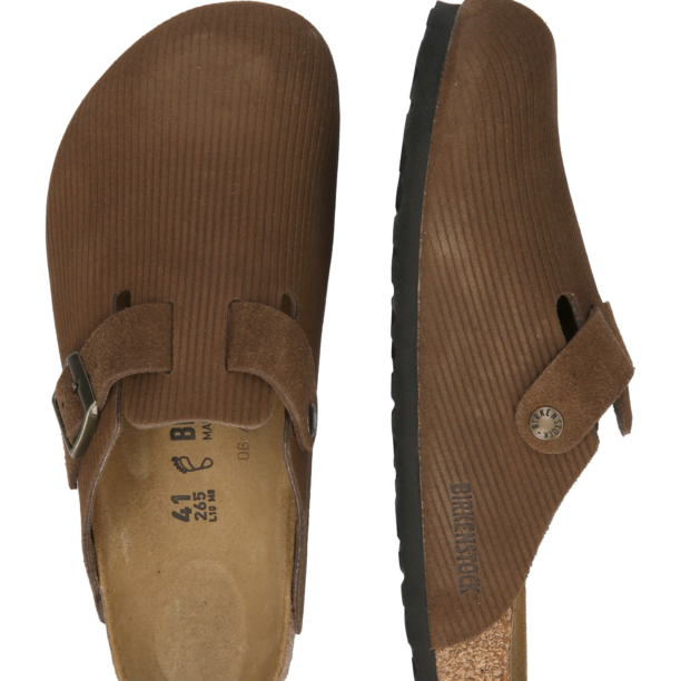 BIRKENSTOCK Saboți 'Boston LEVE'  maro