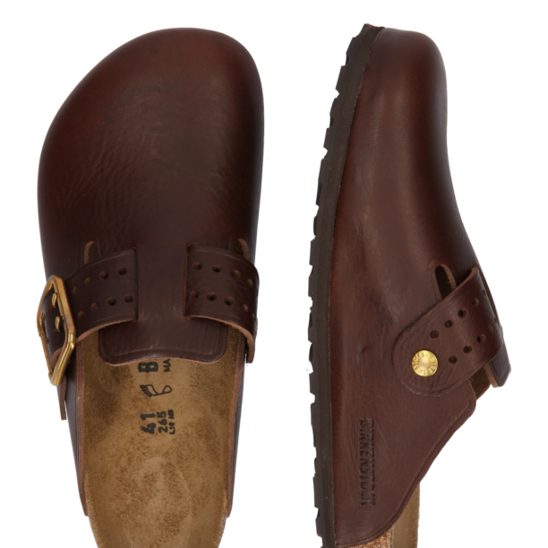 BIRKENSTOCK Saboți 'Boston'  maro