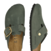 BIRKENSTOCK Saboți 'Boston'  verde