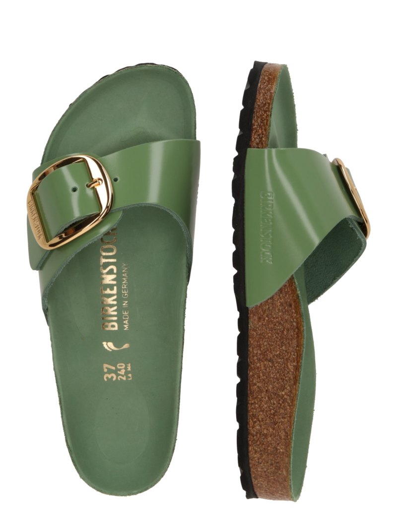 BIRKENSTOCK Saboți 'Madrid LENA'  verde kiwi