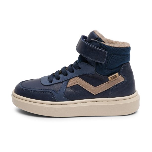 BISGAARD Sneaker 'Mio e tex'  bej / albastru noapte