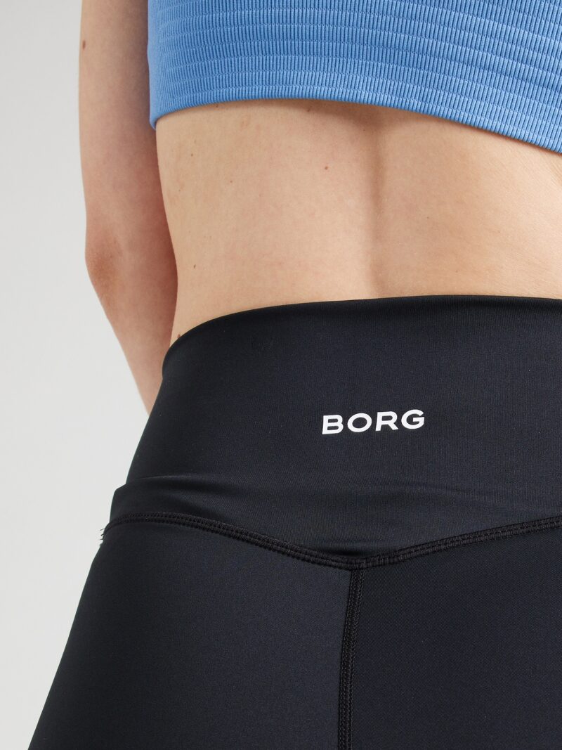 Preţ BJÖRN BORG Pantaloni sport  negru / alb