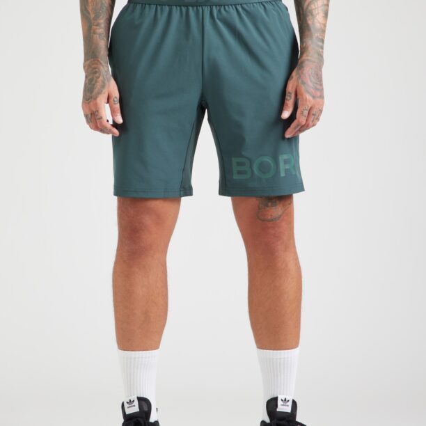 BJÖRN BORG Pantaloni sport  verde smarald