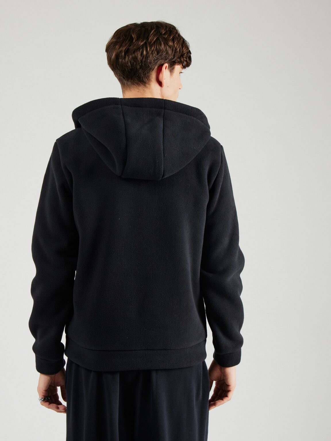 BLEND Jachetă  fleece  negru preţ