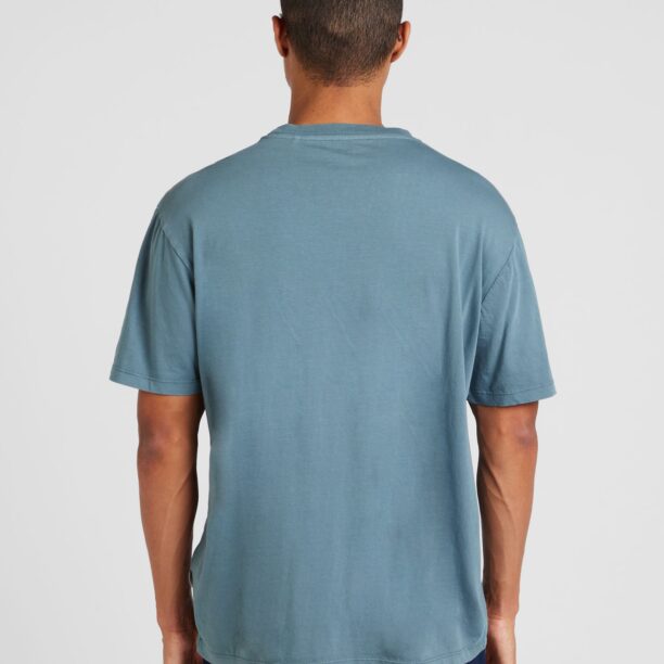 BLEND Tricou  cyan / galben închis