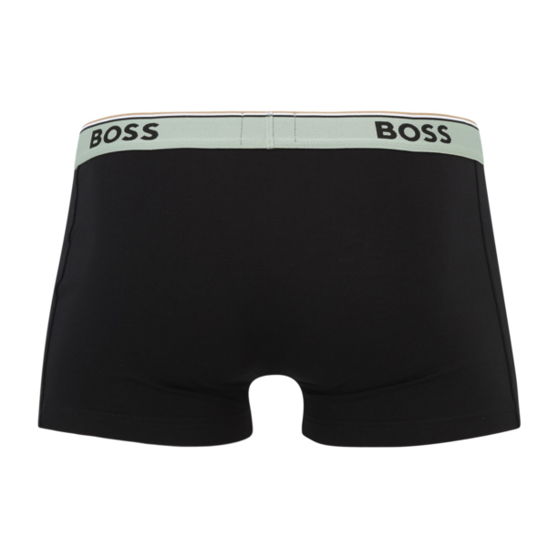 BOSS Boxeri 'Power'  albastru / bleumarin / verde pastel / negru