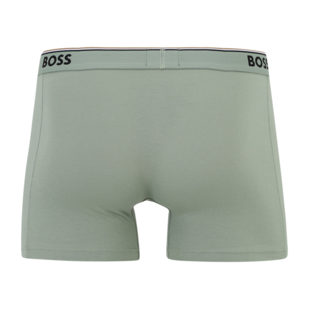 BOSS Boxeri 'Power'  bleumarin / verde pastel / negru