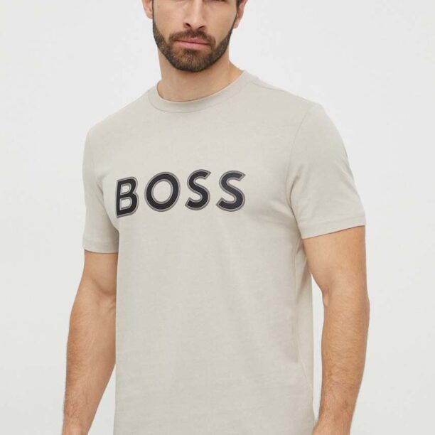 BOSS Green tricou din bumbac bărbați