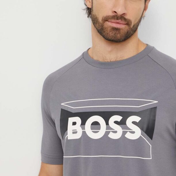 BOSS Green tricou din bumbac bărbați