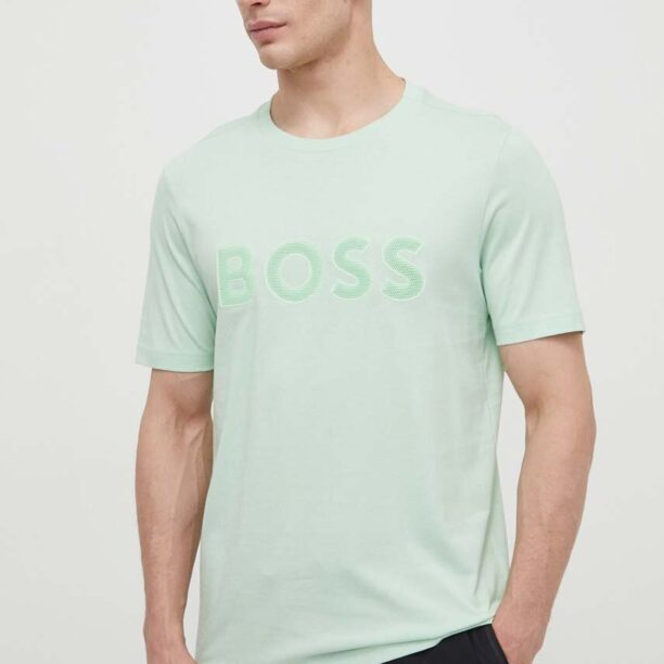 BOSS Green tricou din bumbac bărbați