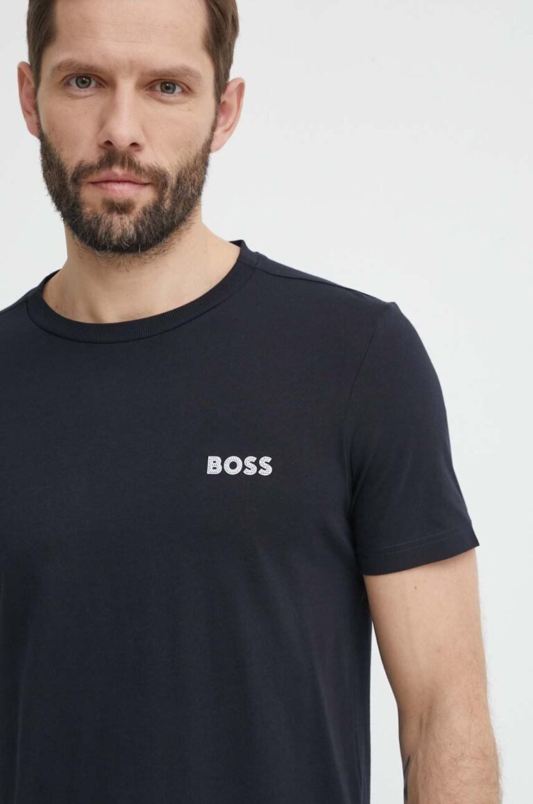 BOSS Green tricou din bumbac bărbați