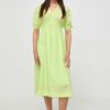 BOSS Orange rochie culoarea verde