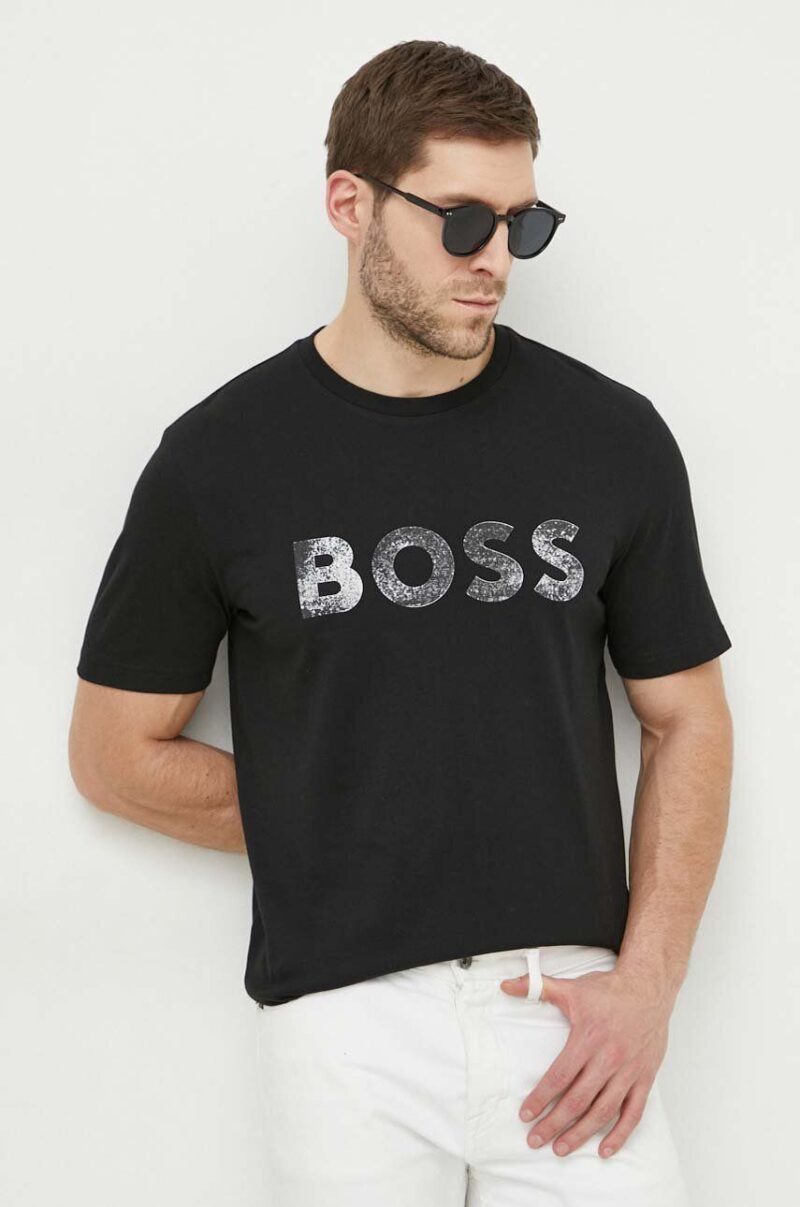 BOSS Orange tricou din bumbac bărbați