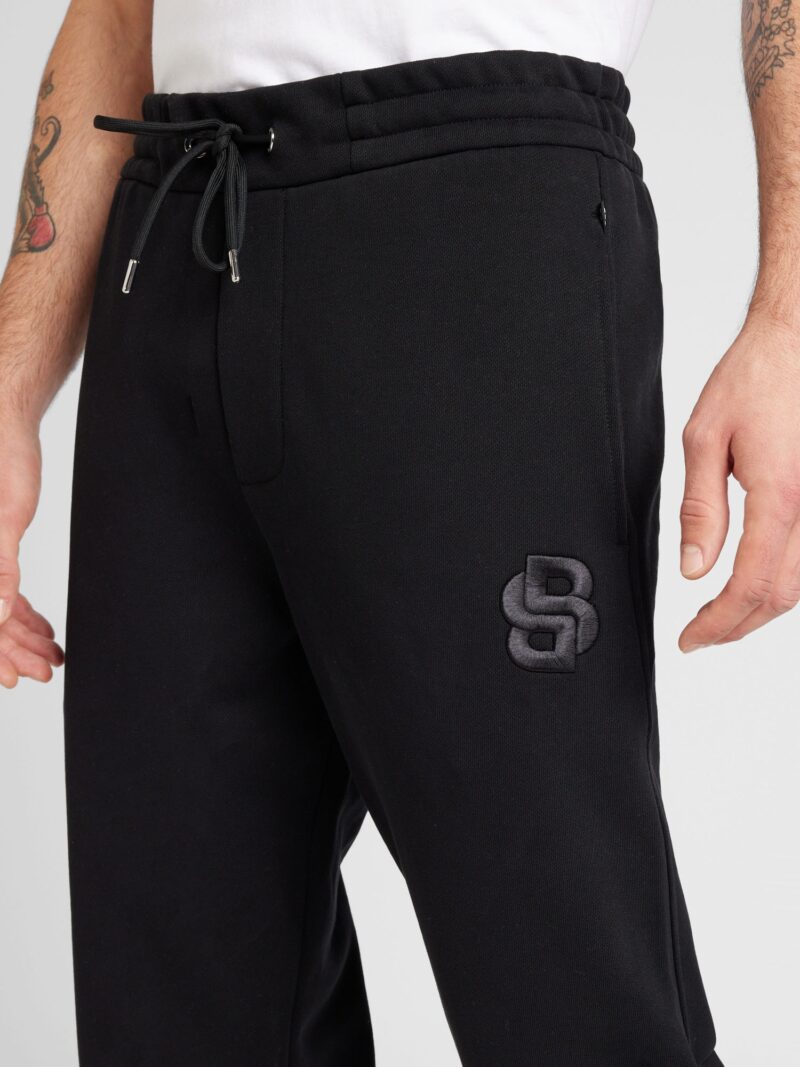 BOSS Pantaloni 'C-Levete 23'  gri închis / negru